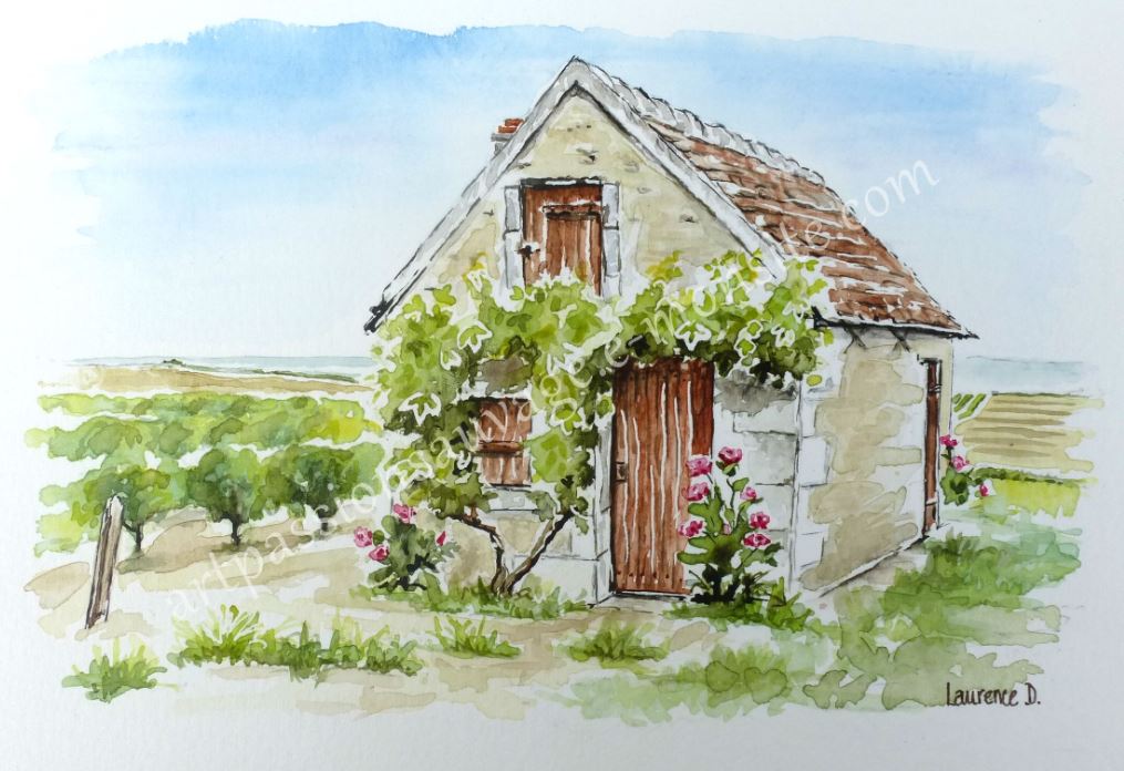 Maison de vigne en Touraine