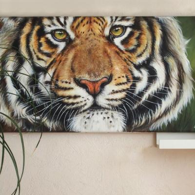 Tigre acrylique
